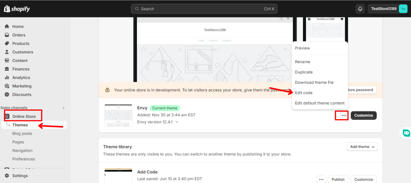 Step 3: Access Your Shopify Admin Panel
How can I upload my own custom font to Shopify?