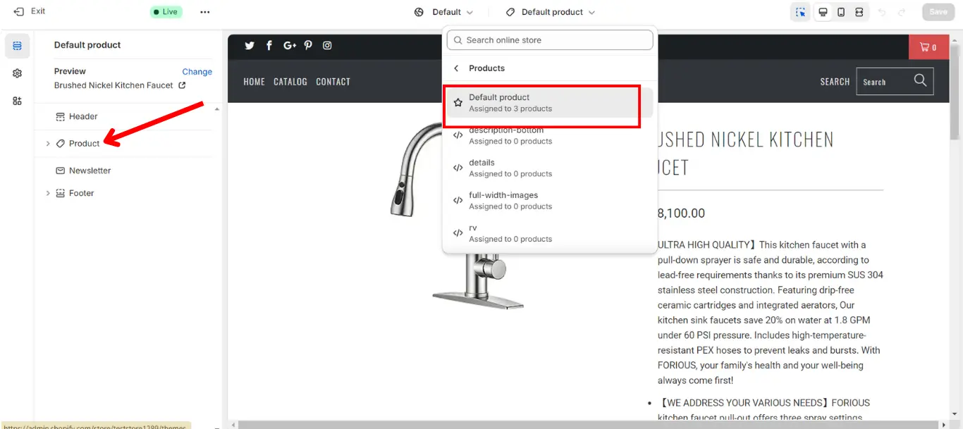 Steps to Add Links to Product Pages in Shopify